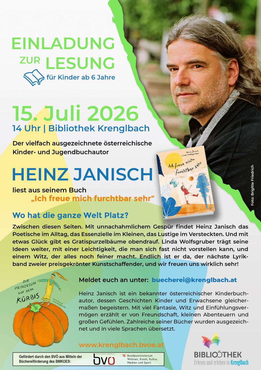 Lesung Heinz Janisch