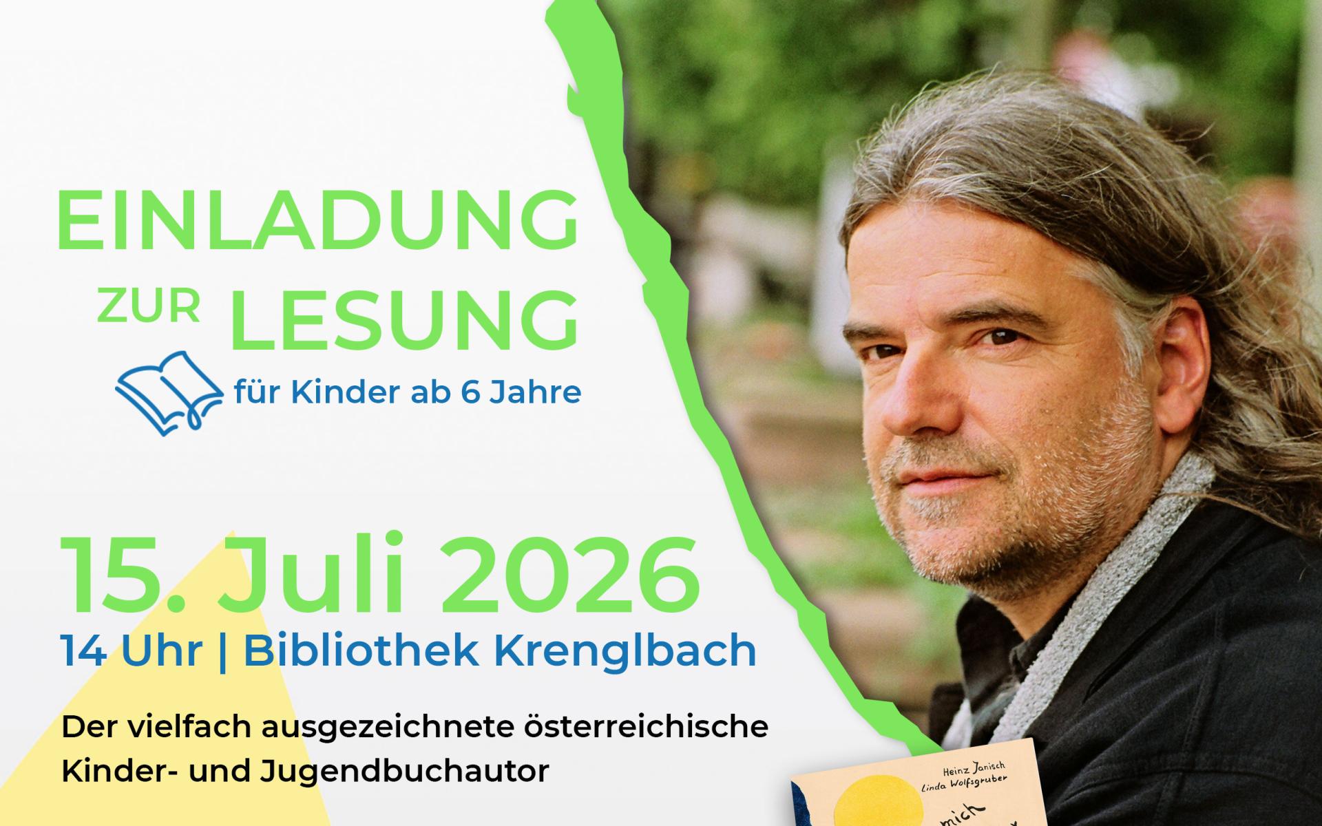 Lesung Heinz Janisch